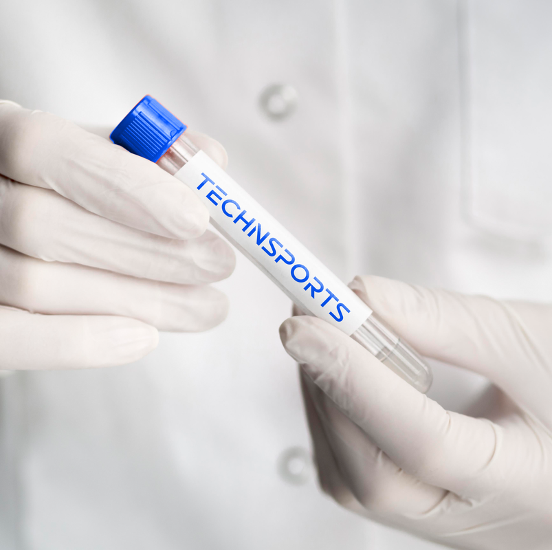 TechNSports sample tube — biomarker analysis